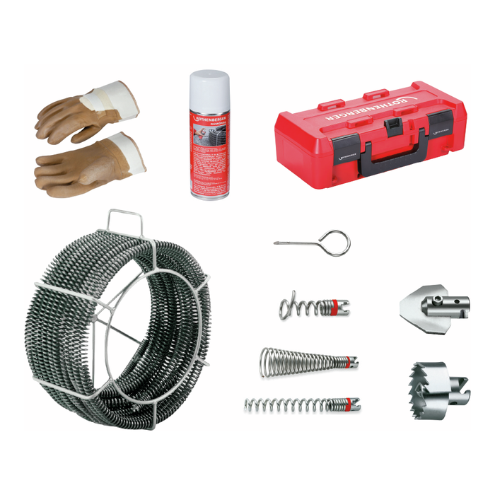 Set de herramientas y espirales Standard 32 mm ROTHENBERGER