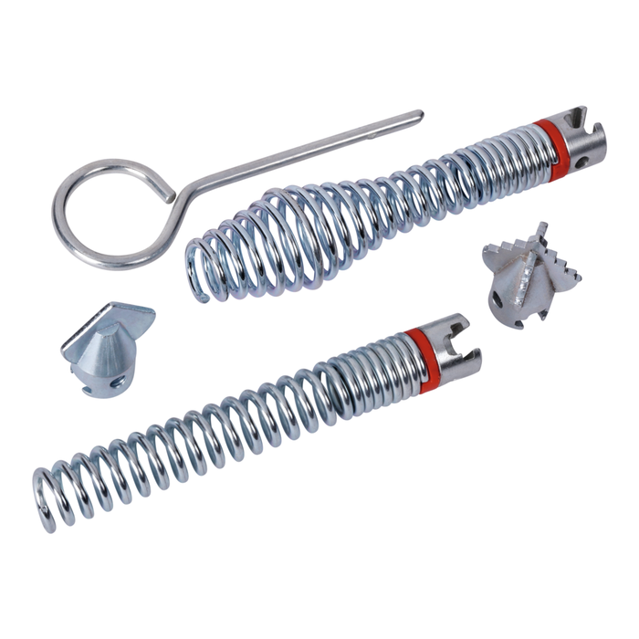 Set of 5 tools for 16 mm pipe cleaning spiral ROTHENBERGER
