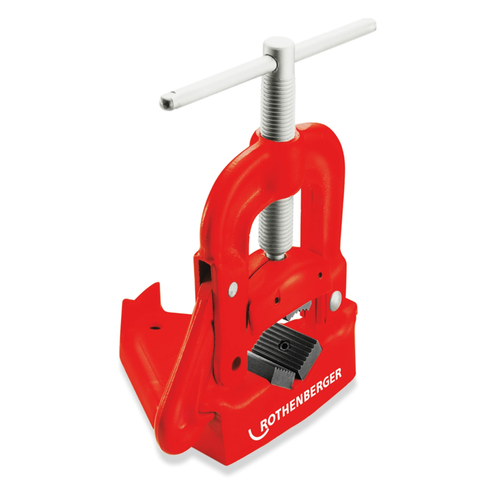 Hinged yoke pipe vice ROTHENBERGER, 1/8″ to 2″