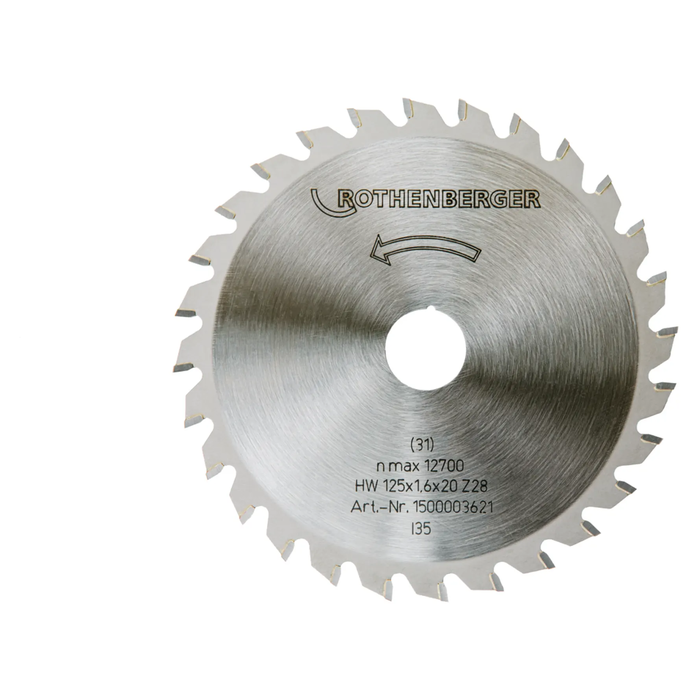 Universal saw blade DURACUT Uni for ROTHENBERGER PIPECUT mini