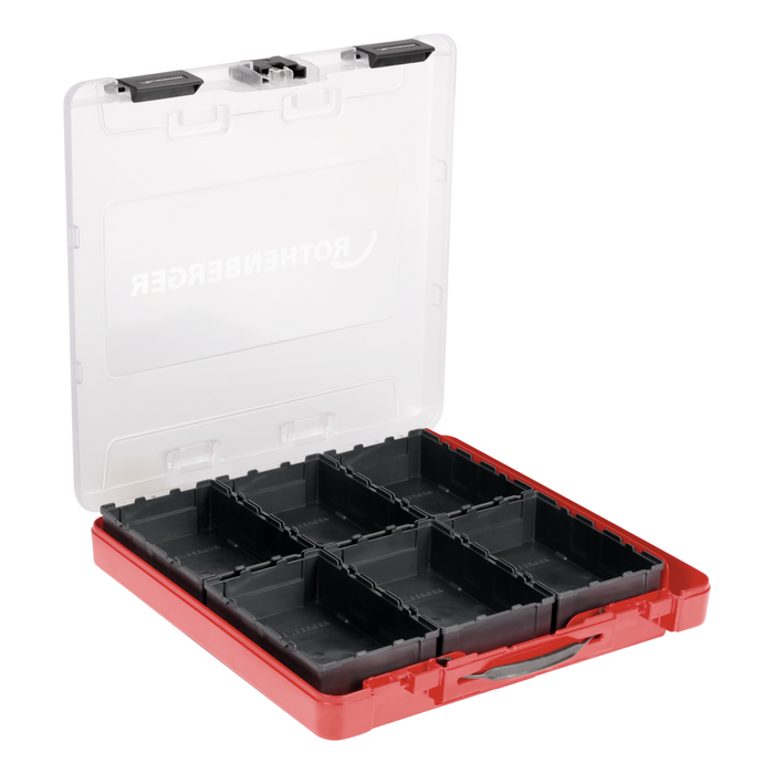 Tool case ROTHENBERGER ROCASE 4407, with ROBOX organizers