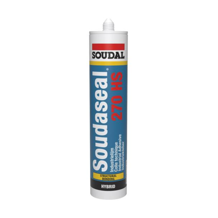 Adesivo selante de polímero híbrido Soudal Soudaseal 270HS, preto, 290 ml