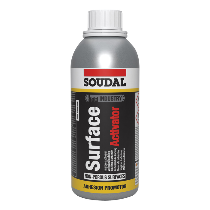 Gözeneksiz yüzeyler için yapışma arttırıcı Soudal Surface Activator, 500 ml
