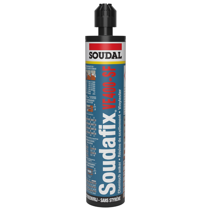 Химический анкер, анкерная смола Soudal Soudafix VE400-SF, 280 ml