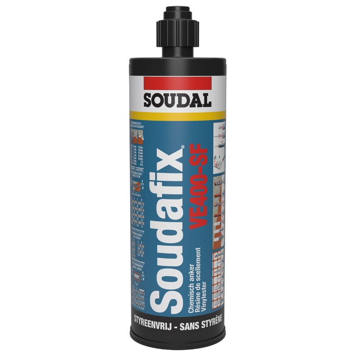 Chemisch anker, verankeringshars Soudal Soudafix VE400-SF, 380 ml