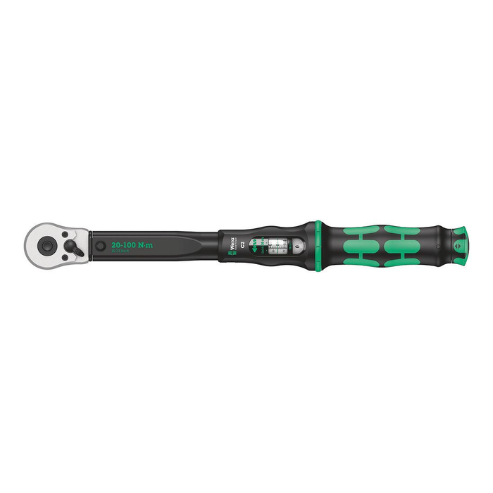 Klucz dynamometryczny Wera Click-Torque C 2 z grzechotką, 1/2˝, 20-100 Nm