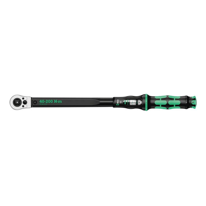 Klucz dynamometryczny do dokręcania w prawo i lewo Wera Click-Torque C 3 Push, 1/2˝, 40-200 Nm
