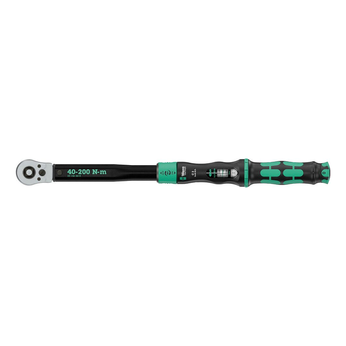 Klucz dynamometryczny Wera Click-Torque C 3 R/L, Torque Lock, do dokręcania w prawo i lewo, 1/2˝, 40-200 Nm