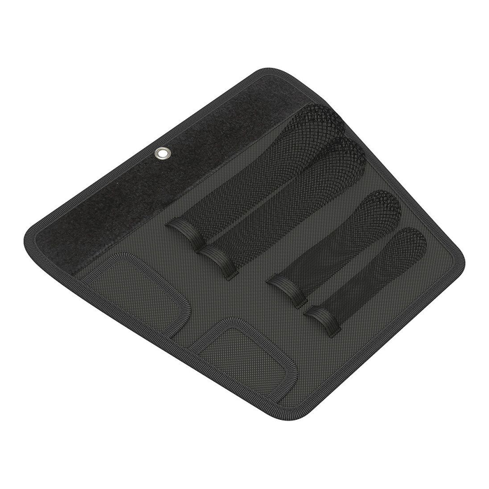 Etui tekstylne Wera 9411 na 4 klucze płasko-oczkowych Joker Switch 6001, bez wyposażenia