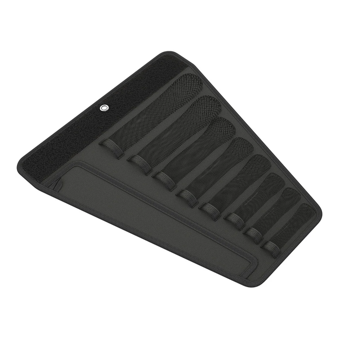 Etui zwijane Wera 9442 na 8 kluczy płasko-oczkowych Joker 6003, bez wyposażenia