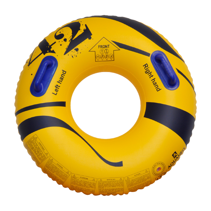 Jednomístný raft pro vodní skluzavku a aquapark, 42 palců, HB-1RO-42Y, žlutý