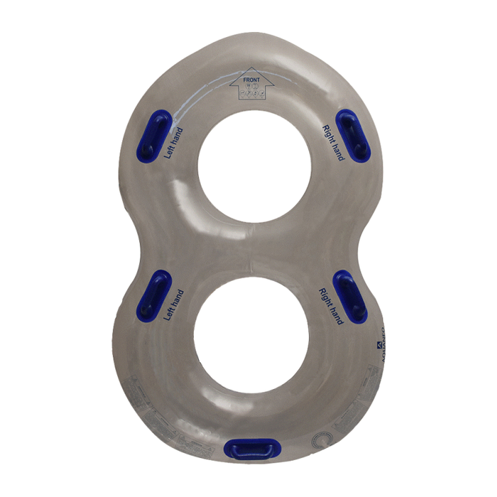 Tomanns badering til lazy river og badeland, 48 tommer, HB-2F8-48C, transparent