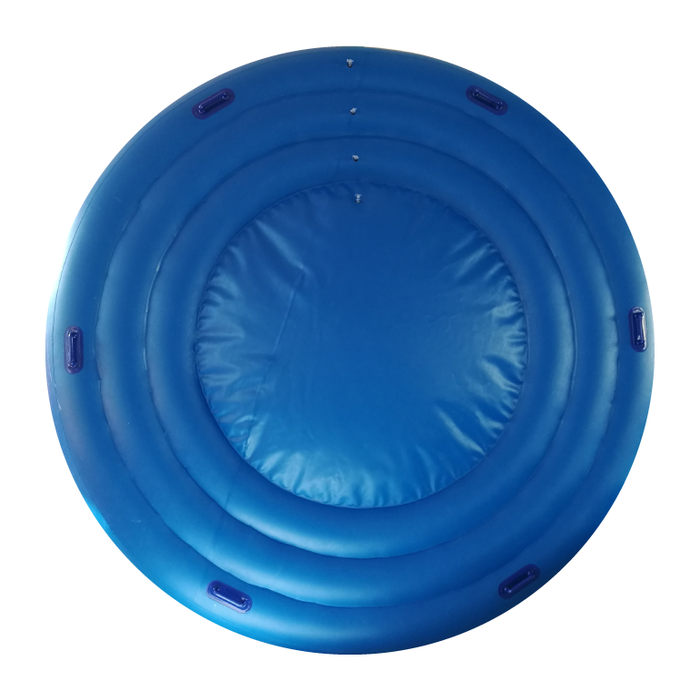 Pneumatic isolation plug for water slides Ø2850 mm