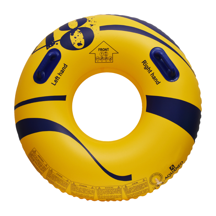 Boia individual para escorrega aquático e parque aquático, 48 polegadas, HB-1RO-48Y, amarelo