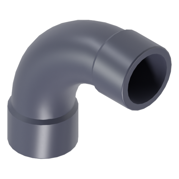 45° reducing elbow PVC-U CEPEX UP.08.SF 20 mm