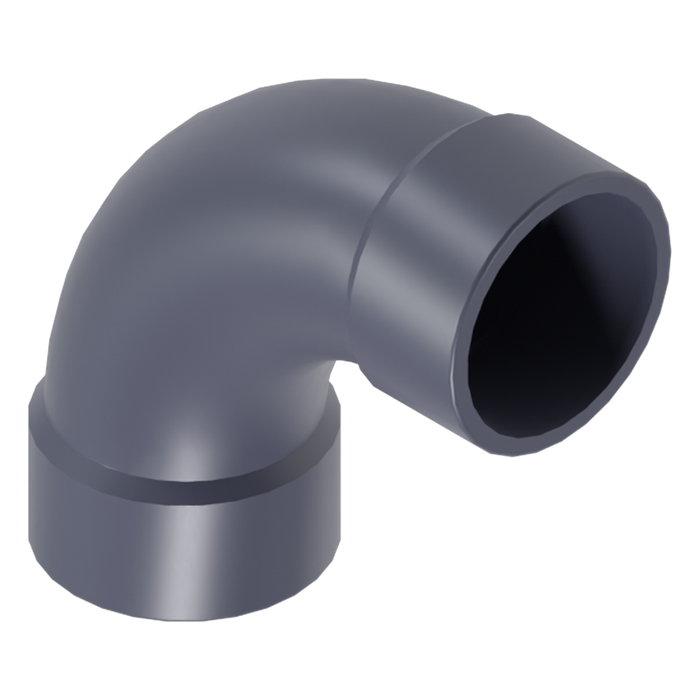 90° bend PVC-U CEPEX UP.08.SF 125 mm