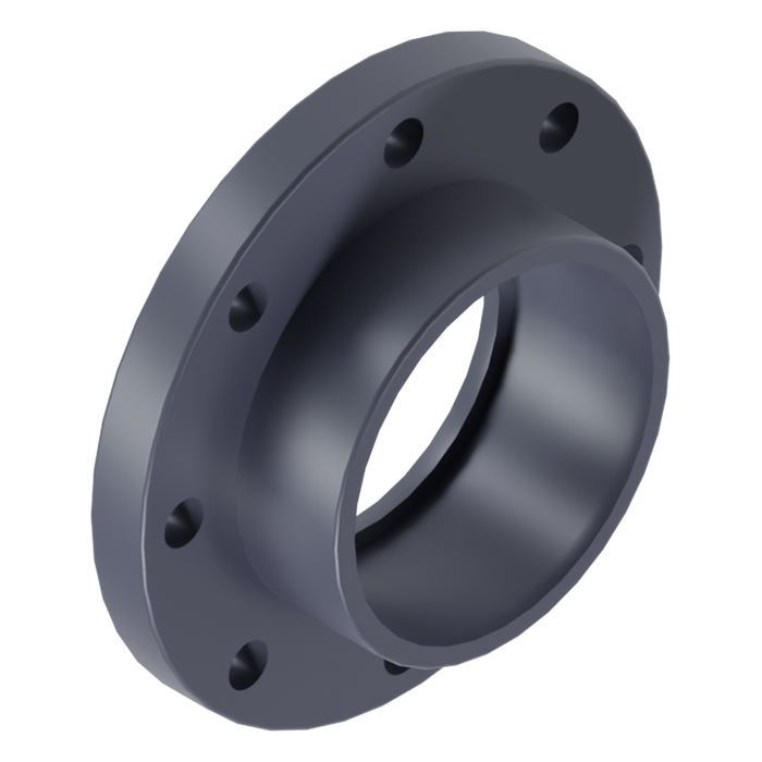 Flange adaptor (stub and backing ring) PVC-U CEPEX UP.25.FLG 125 (DN125)