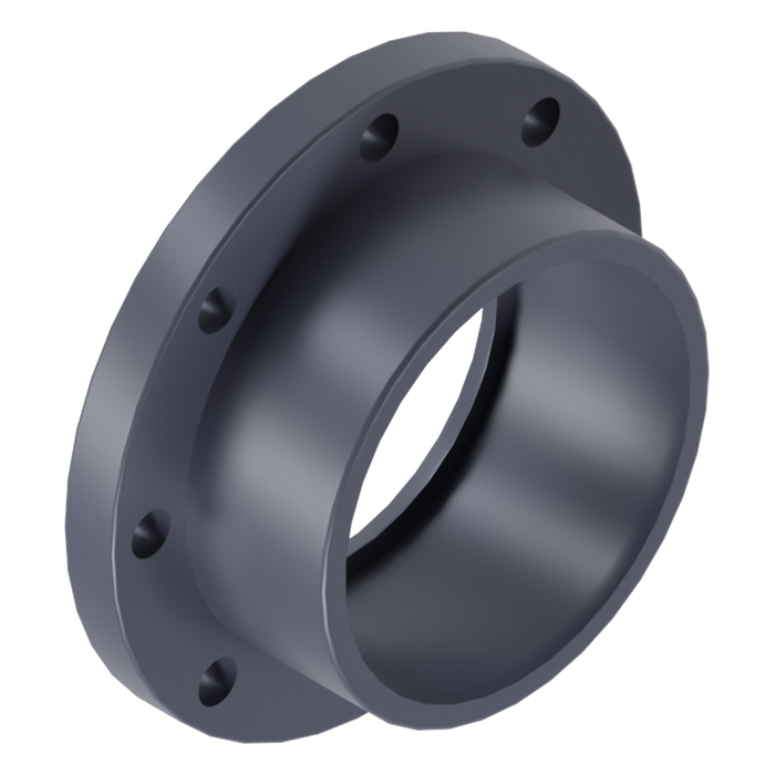 Flange adaptor (stub and backing ring) PVC-U CEPEX UP.25.FLG 200 mm