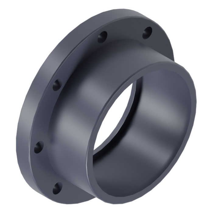 Flange adaptor (stub and backing ring) PVC-U CEPEX UP.25.FLG 225 mm