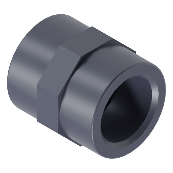 Adaptor socket PVC-U CEPEX UP.05.FT ½