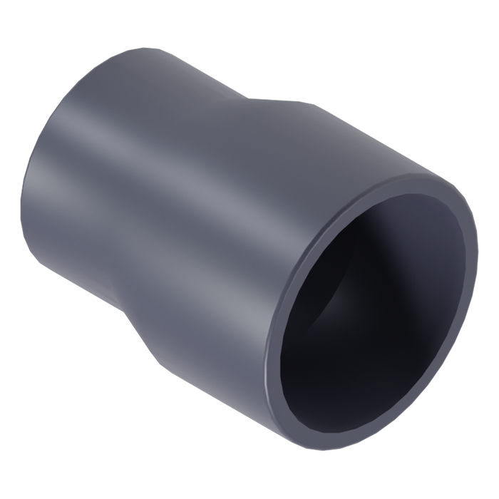 Conical reducer PVC-U CEPEX UP.09.SMF 75 - 63 x 50