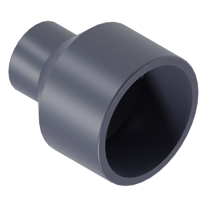 Conical reducer PVC-U CEPEX UP.09.SMF 75 - 63 x 32