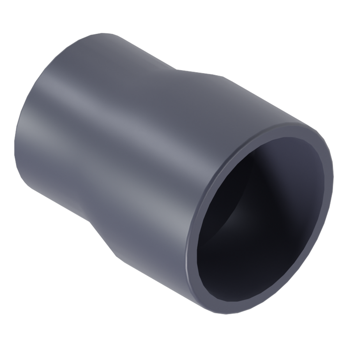 Conical reducer PVC-U CEPEX UP.09.SMF 90 - 75 x 63