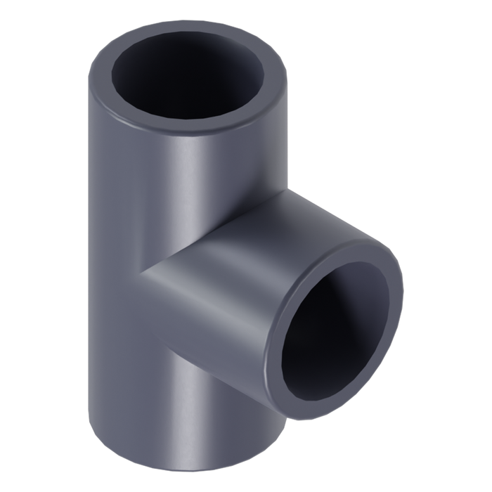 90° tee PVC-U CEPEX UP.03.SF 16 mm