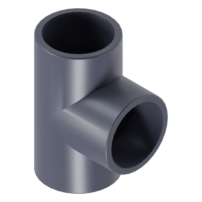 90° tee PVC-U CEPEX UP.03.SF 40 mm