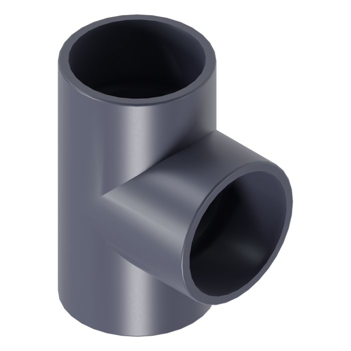 90° tee PVC-U CEPEX UP.03.SF 125 mm