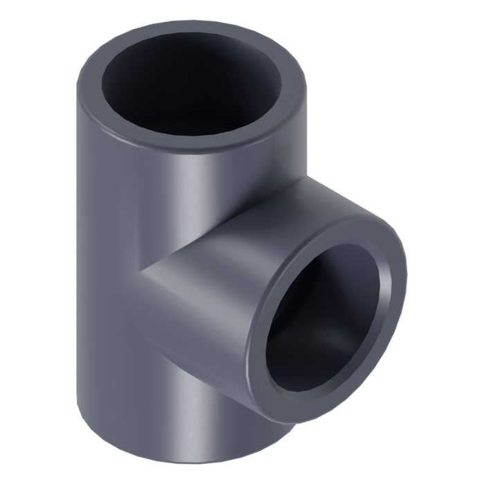 90° tee PVC-U CEPEX UP.03.SFT 32 mm × 1