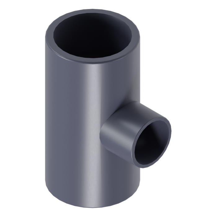 Trójnik redukcyjny 90° PVC-U CEPEX UP.04.SFG 40 mm × 25 mm