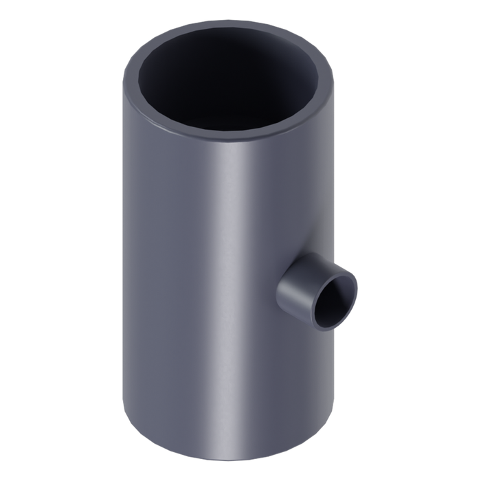 Trójnik redukcyjny 90° PVC-U CEPEX UP.04.SFG 63 mm × 20 mm