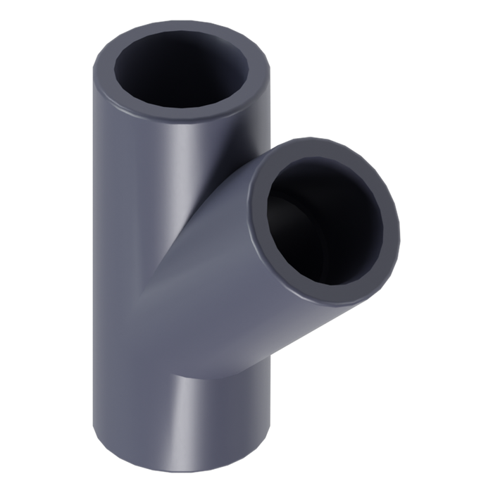 45° tee PVC-U CEPEX UP.36.SF 20 mm