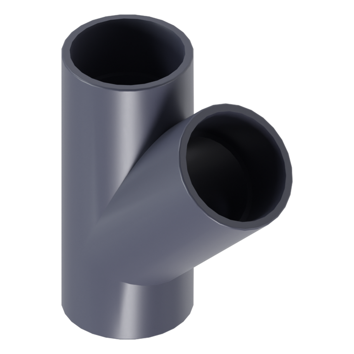 45° tee PVC-U CEPEX UP.36.SF 90 mm