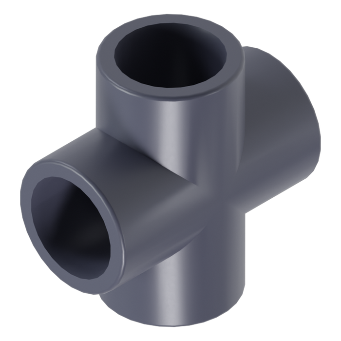 45° tee PVC-U CEPEX UP.28.SF 25 mm