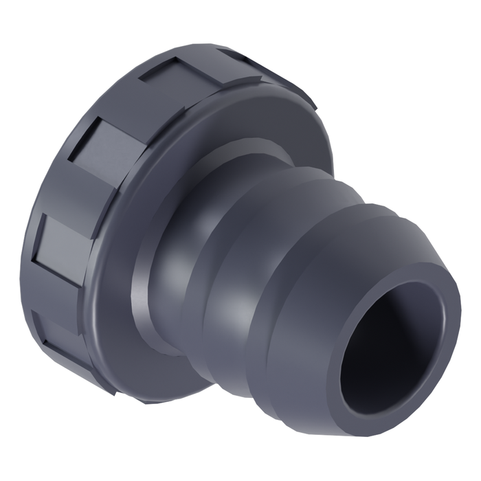 Spigot and nut union PVC-U CEPEX UP.55.SPI 60 x 2½