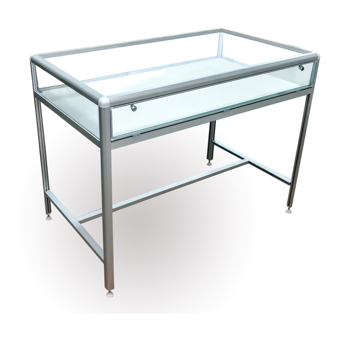 Table display case KWA3 150 × 60 × 25 cm, height 90 cm