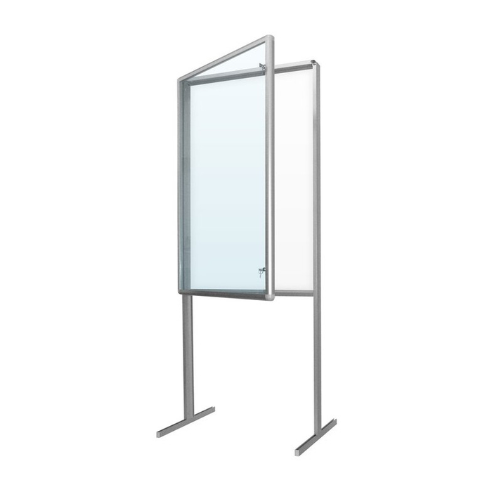 Freestanding display case GWL 80 × 120 × 190 cm