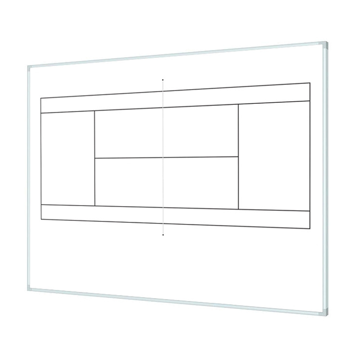Cancha de tenis 120 × 100 cm