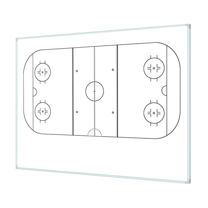 Boisko – hokej na lodzie 120 × 100 cm
