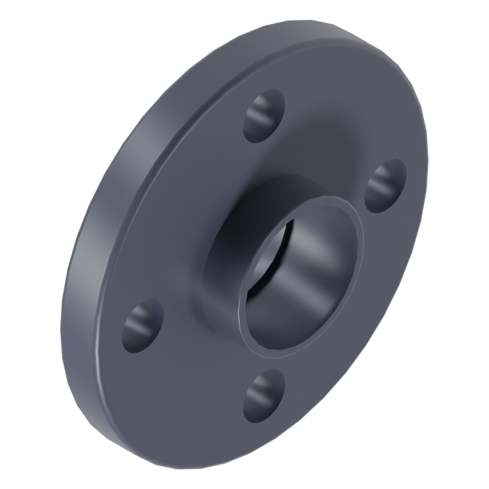 Flange adaptor (stub and backing ring) PVC-U CEPEX UP.25.FLG 50 mm