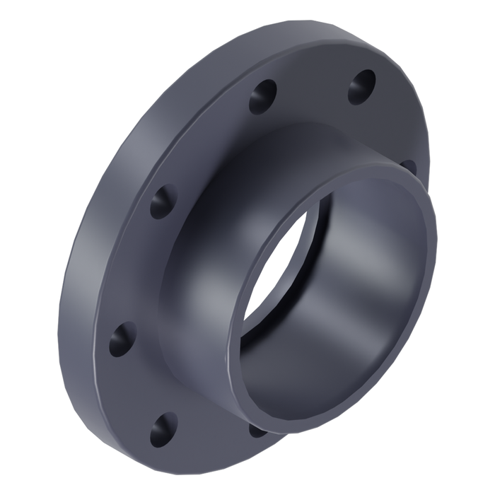 Flange adaptor (stub and backing ring) PVC-U CEPEX UP.25.FLG 125 mm
