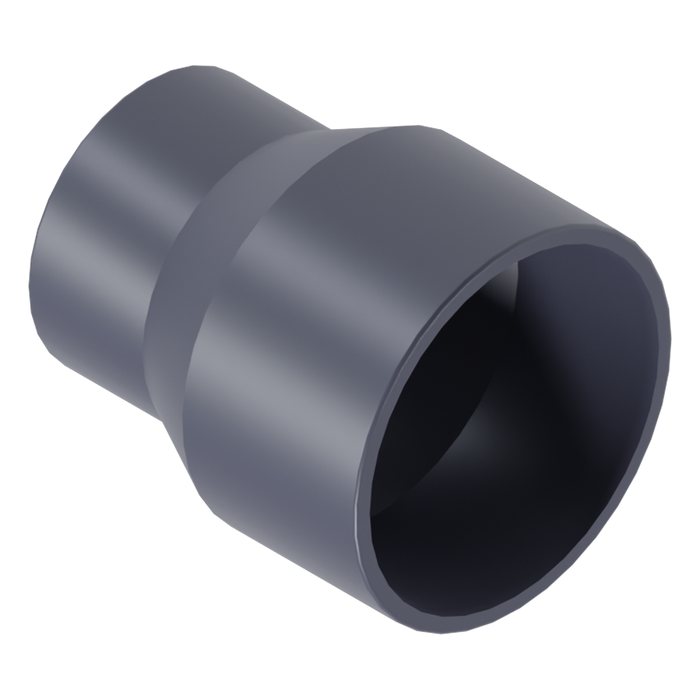 Conical reducer PVC-U CEPEX UP.09.SMF 140 - 125 x 90