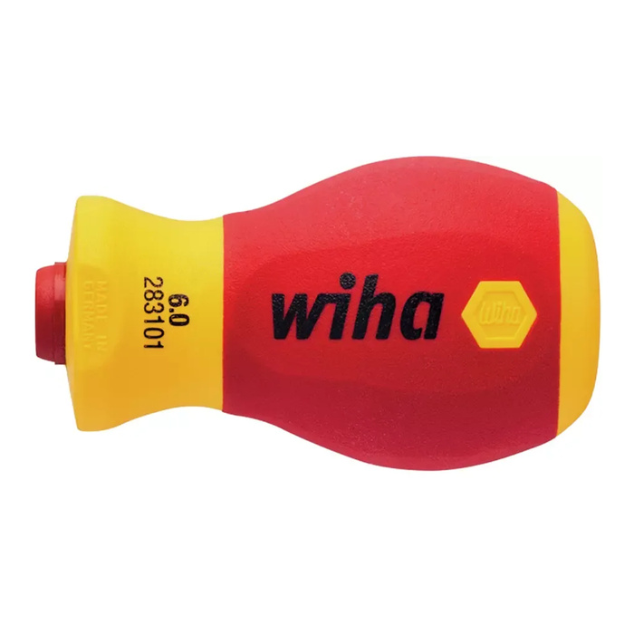 Wiha SoftFinish® electric slimVario Stubby handle 6.0 mm 41229
