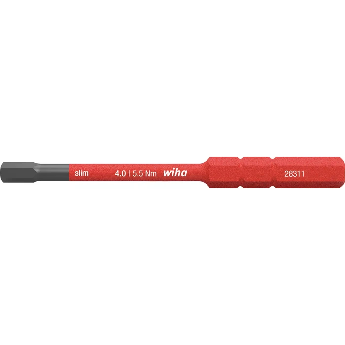 Wiha slimBit electric hex 4.0 mm × 75 mm 37225