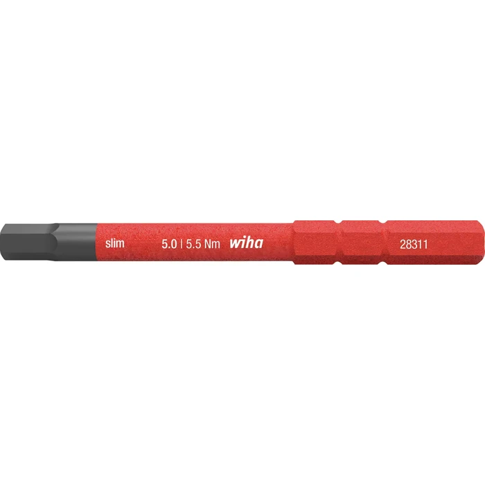 Bit Wiha slimBit electric sześciokątny 5,0 mm, 75 mm