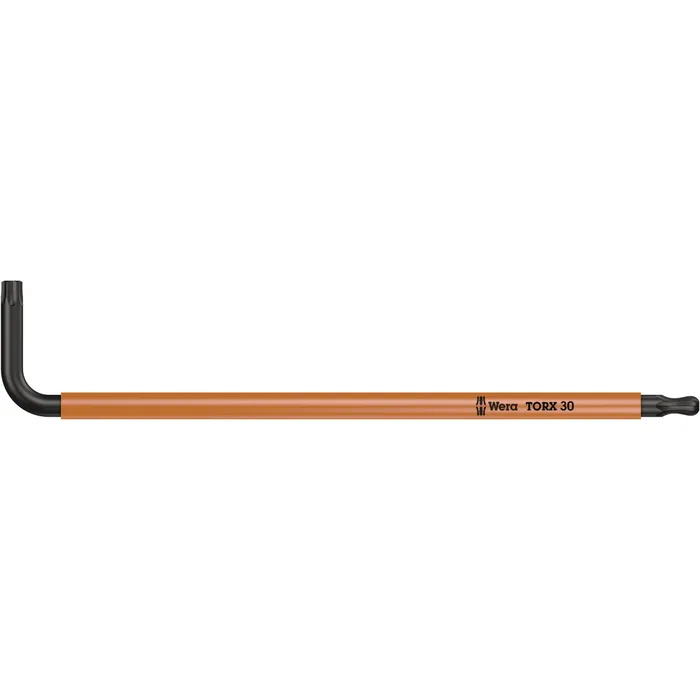 Klucz trzpieniowy Wera 967 SPKL Multicolour TORX BO z otworem, TX 30, z końcówką kulistą