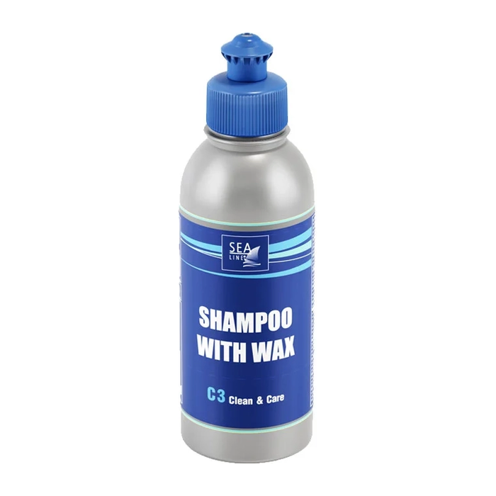Čistiaci prípravok Sea-Line C3 SHAMPOO WITH WAX, 250 ml