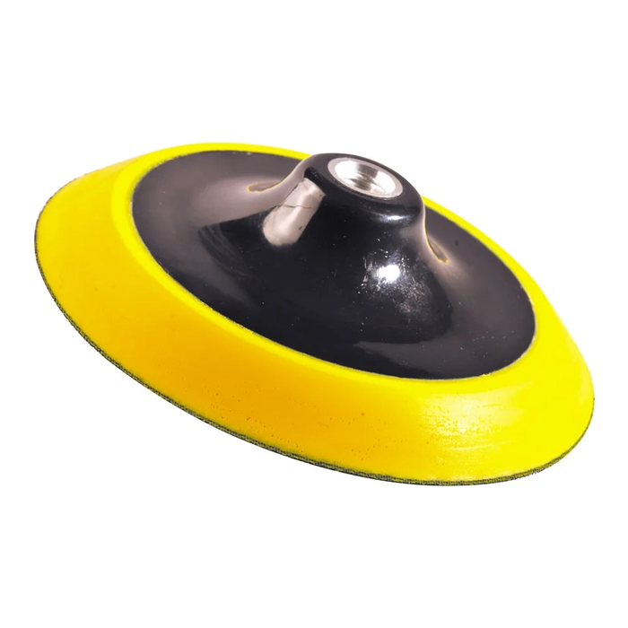 Halterung für Polierköpfe, universal, gelb-blau, 120 mm